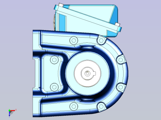 住友(SMT)减速机3D CNHM05-6085-B俯视缩略图
