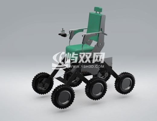 摇杆转向架轮椅缩略图
