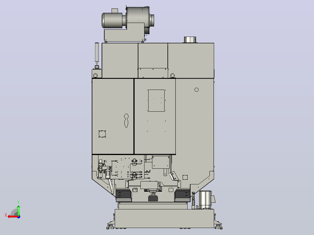 Frank_CNC_数控机床外型.STEP后视图