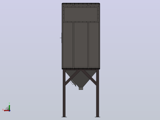 6吨蒸汽锅炉过滤多旋流器filter-multicyclone-for-6ton-模型格式为 sw后视缩略图