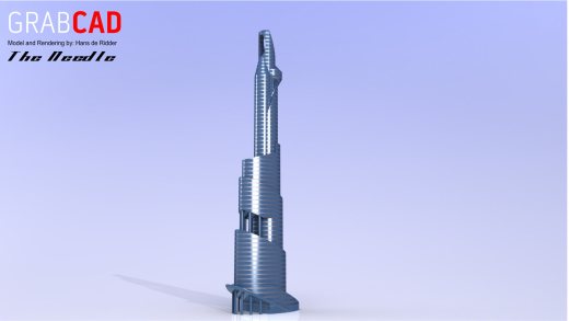 一座300米高的摩天大楼缩略图
