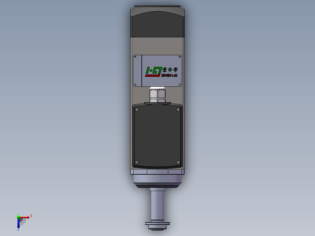 JTH4147C-SF20 精密开槽电机[JTH4147C-S12P1.80-SF20]俯视图