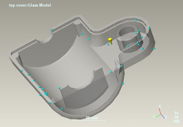 小电机外壳造型和注射模具设计