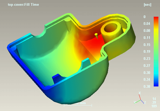 小电机外壳造型和注射模具设计