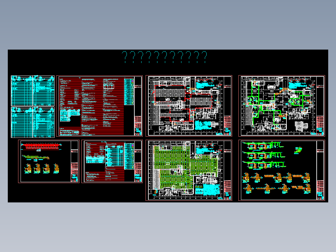 某人防工程给排水施工图