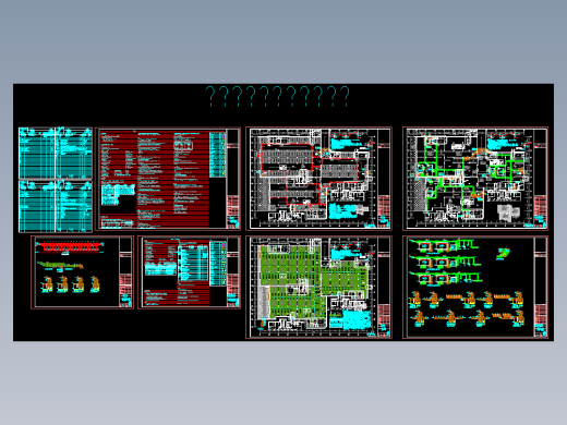 某人防工程给排水施工图