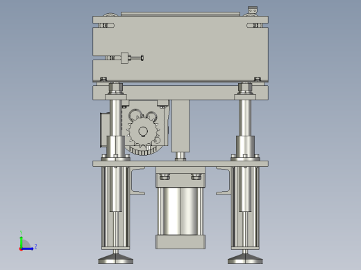 顶升移载机左视缩略图