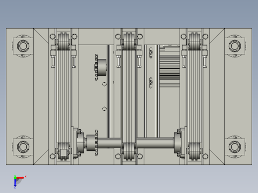 顶升移载机俯视缩略图