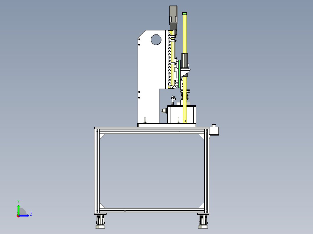 C4_自动旋盖设备（）左视图