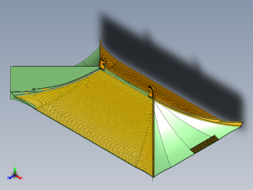 寺庙屋面铜瓦布局图