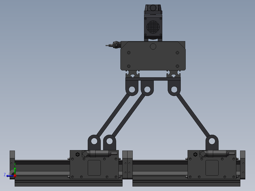 183数控重型卧式车床右视图
