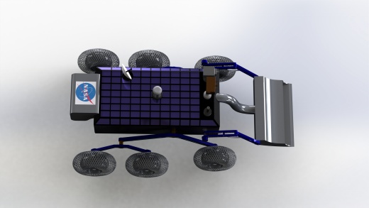 Lunar Rover月球车六轮摇臂小车缩略图