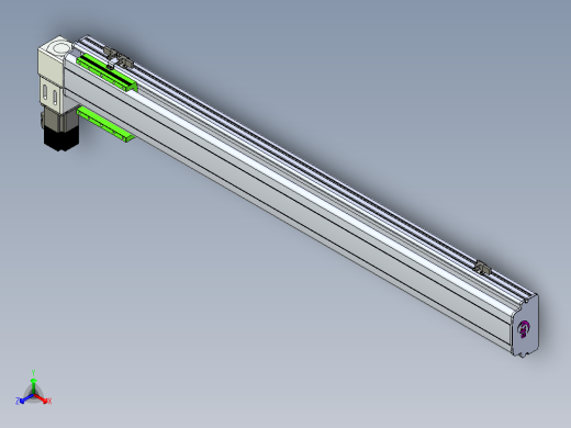 同步带滑台-半封闭B13-L90-S1000-L-P40-D3
