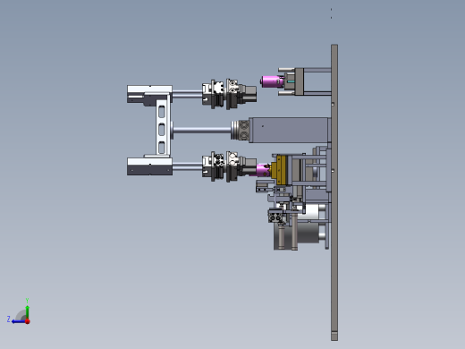 机壳振动盘分料送料电焊及下料机右视缩略图