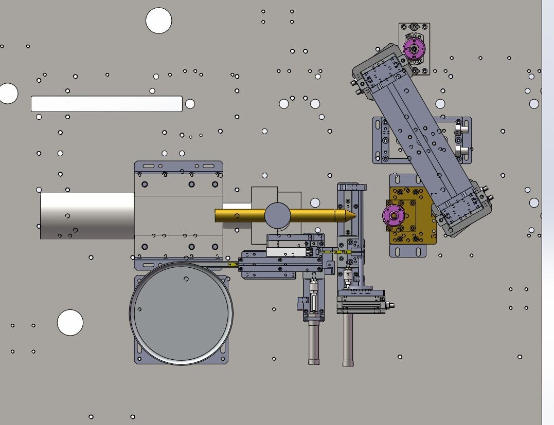 机壳振动盘分料送料电焊及下料机