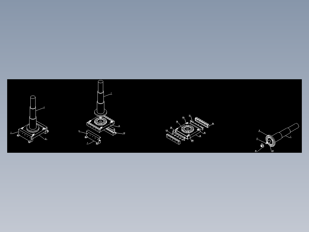 一种具有定位座的液压机械