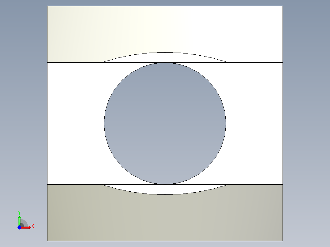 U接頭(長孔)10.,12.,14.,16.-3D多系列多零件图纸模型前视图