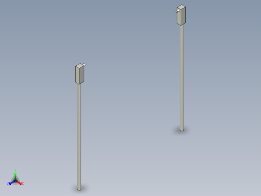 耐高温玻璃光纤_对射型FT-GW1505_3D