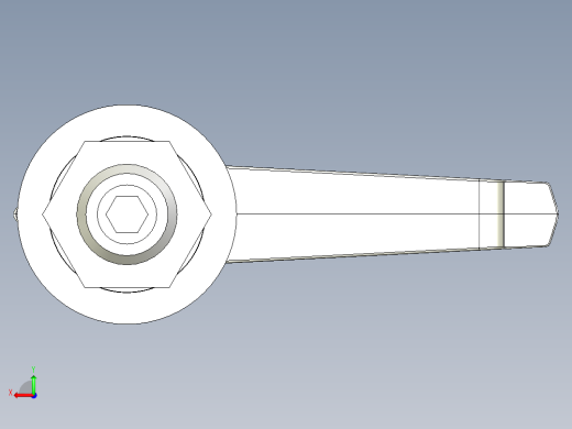 不銹鋼防水把手5571-3D多系列多零件图纸模型后视缩略图