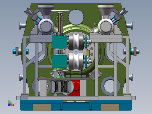 电缆挤出装置前视缩略图