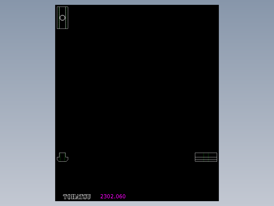 T 螺帽(A)2302-2D多系列多零件图纸模型