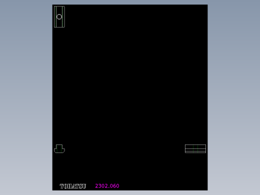 T 螺帽(A)2302-2D多系列多零件图纸模型