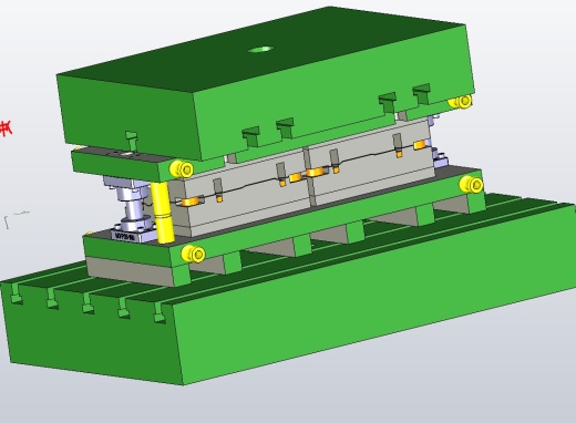 B立柱下铰链模具缩略图