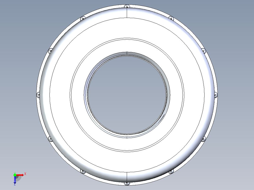 CPVC管件30-Sch80_Union T375_FPTxFPT_9898-375-012_1.25in俯视图