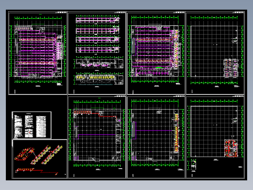 某大型超市中央空调工程图纸