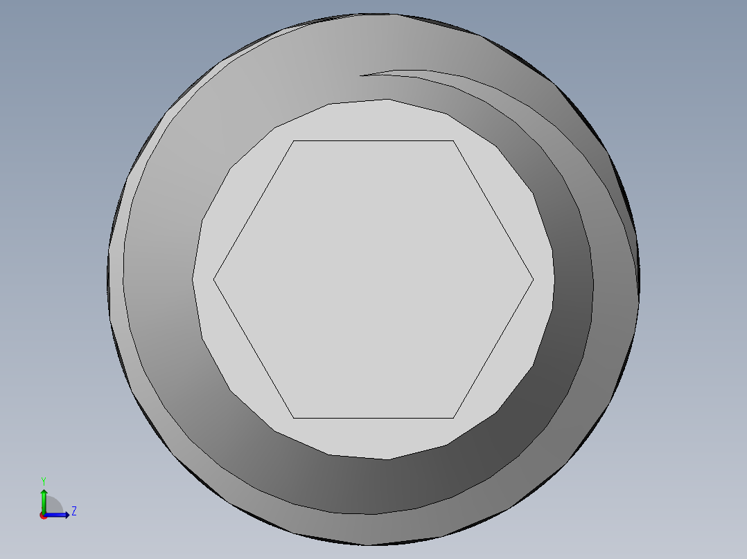 DIN 913-ISO 4026 固定螺钉-M2.5 L=8.SLDPRT左视图