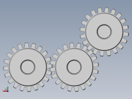 齿轮啮合 (4)后视缩略图