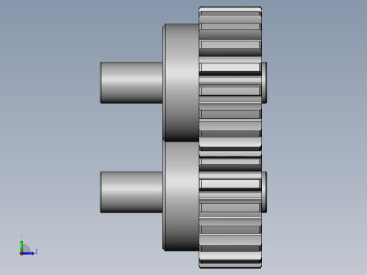 齿轮啮合 (4)左视缩略图