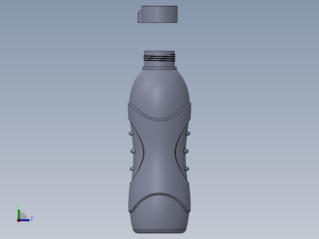 瓶盖、盖子(32)左视图