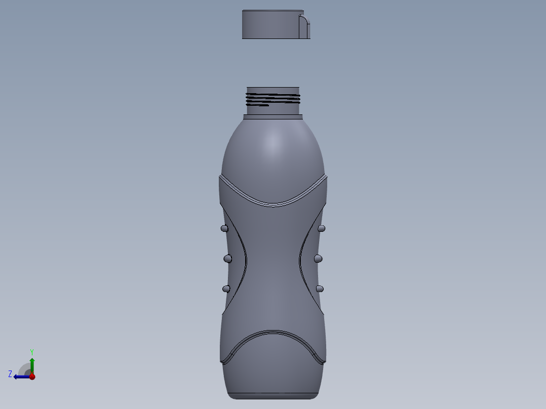 瓶盖、盖子(32)右视图