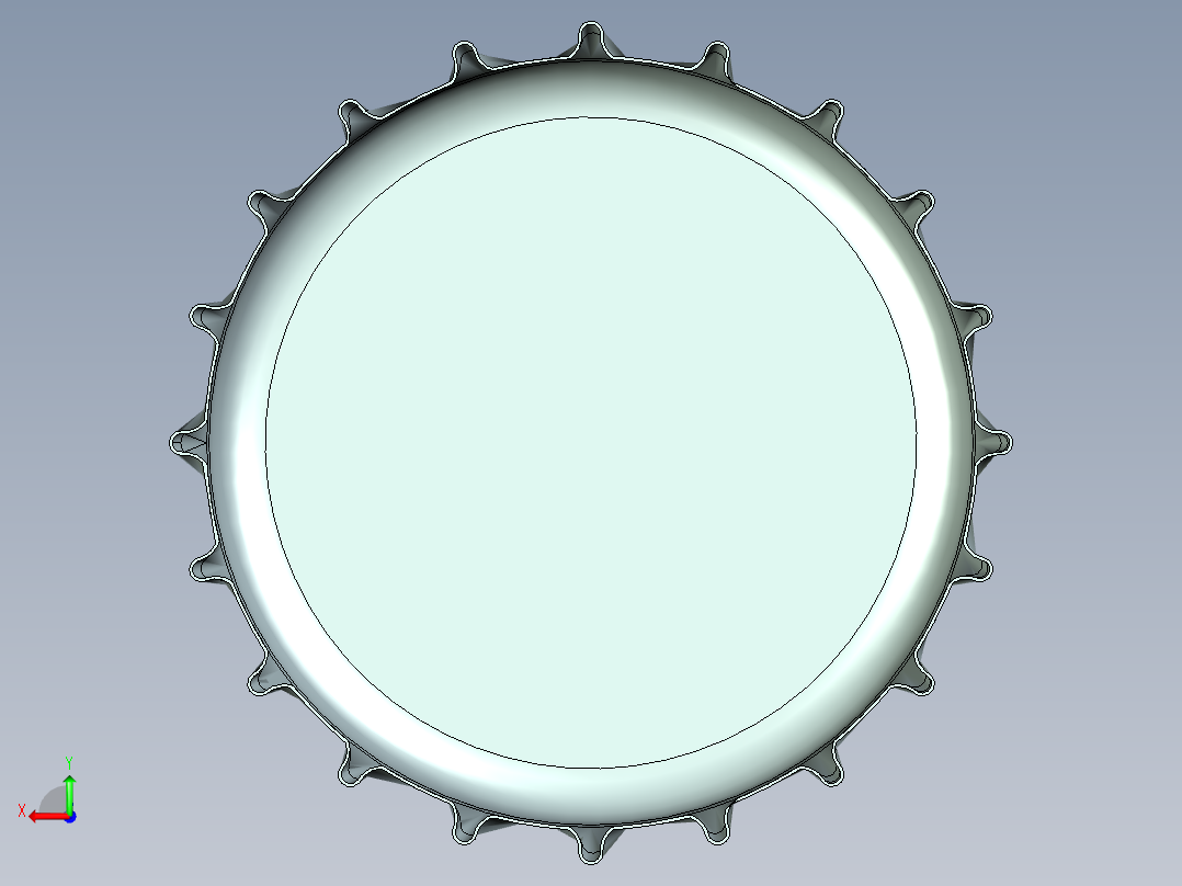 瓶盖、盖子(23)后视图