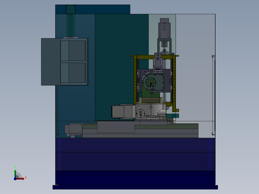 万能工具磨床sw20前视图