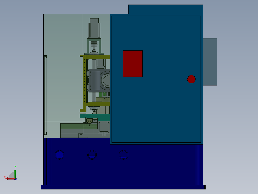 万能工具磨床sw20后视图