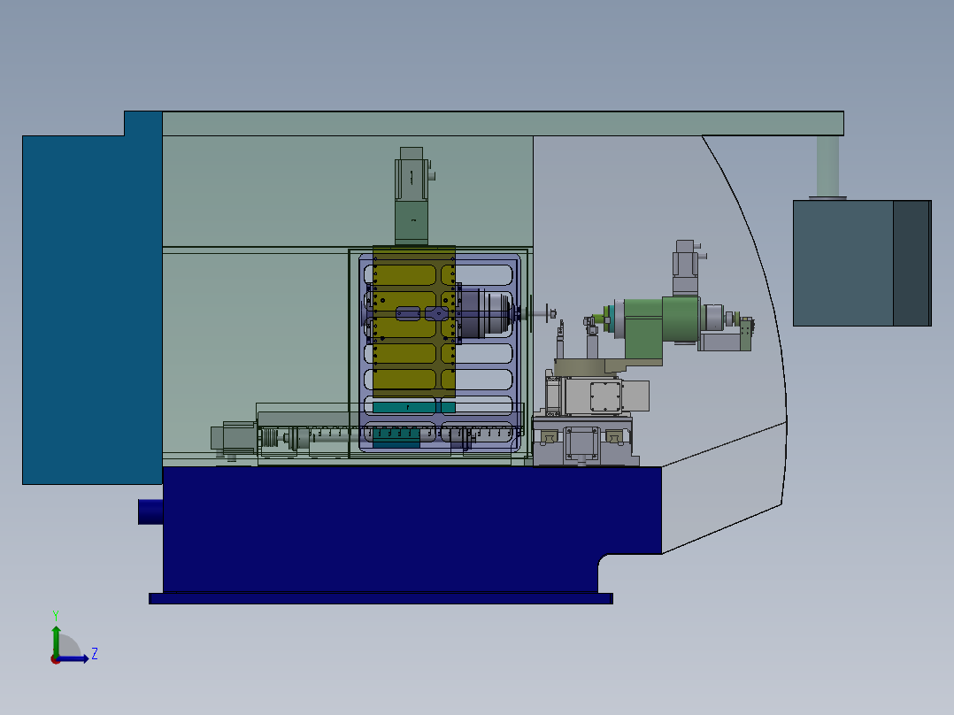 万能工具磨床sw20左视图