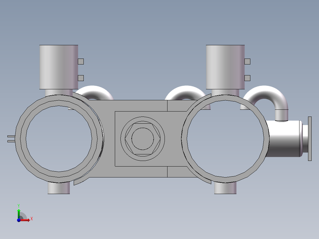 沥青喷撒机sw22可编辑前视图