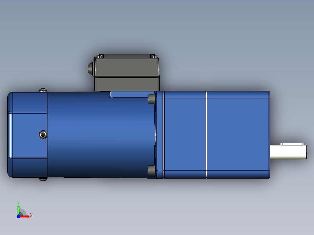 YT系列调速电机-120yt01-1800前视图
