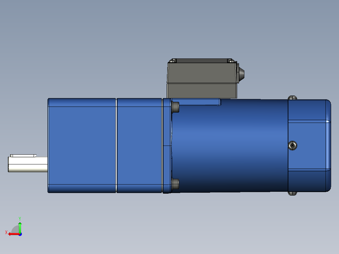 YT系列调速电机-120yt01-1800后视图