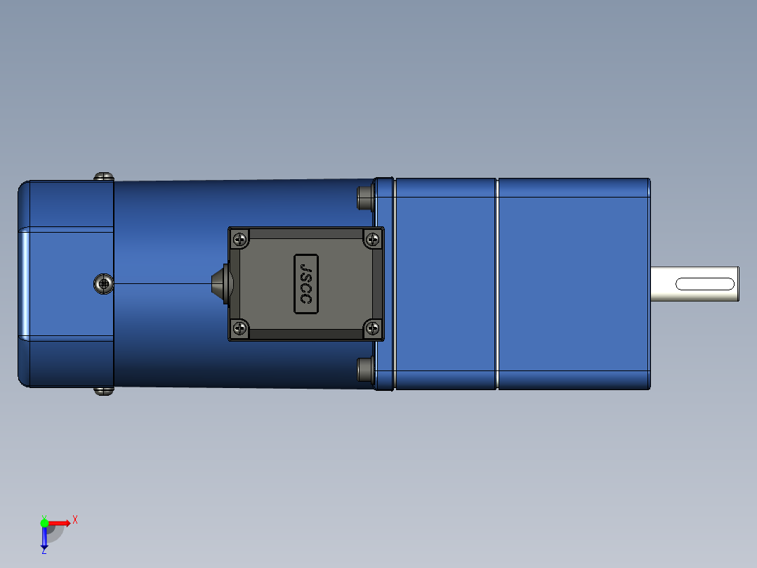 YT系列调速电机-120yt01-1800俯视图