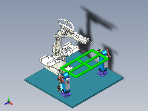 气缸驱动经济型焊接变位机设计