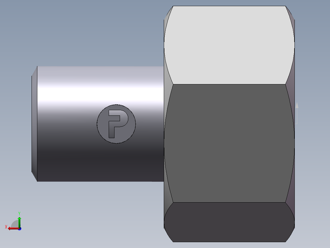 90度焊接接头、SKA15X2-后视图
