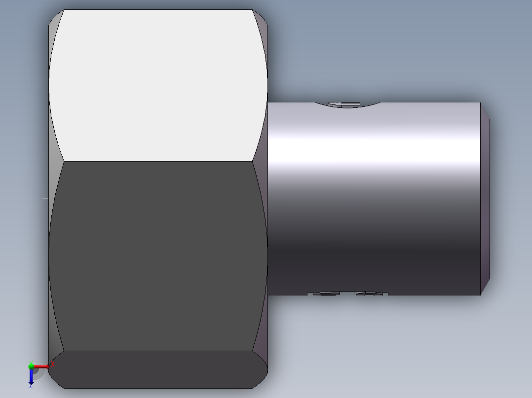 90度焊接接头、SKA15X2-俯视图