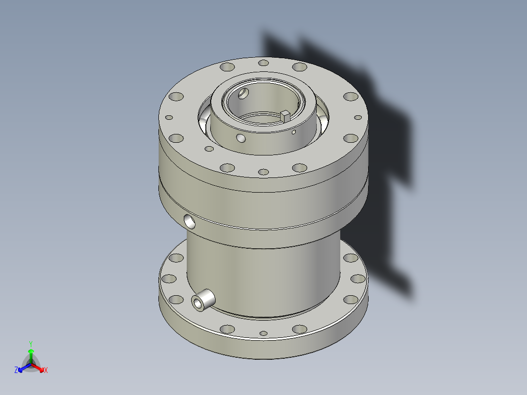 双端面机械密封主视图