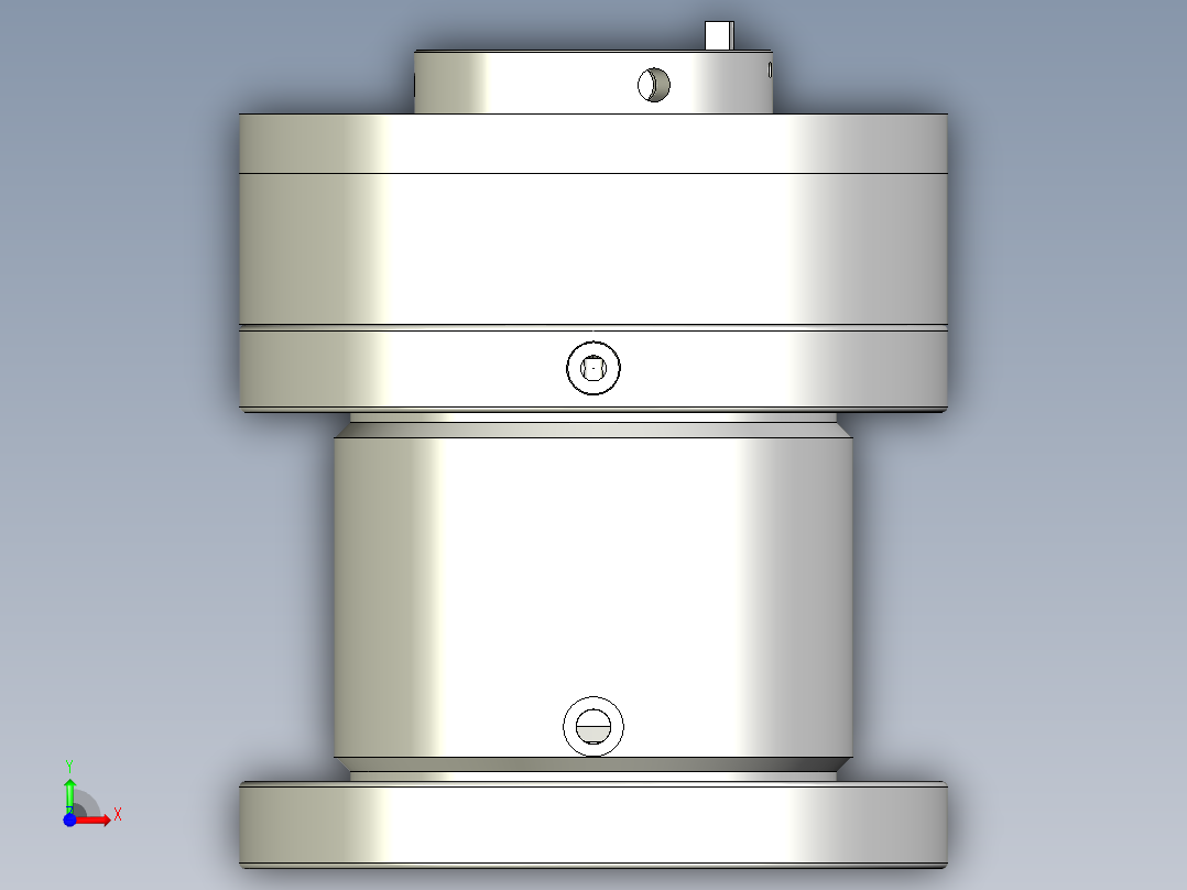 双端面机械密封前视图