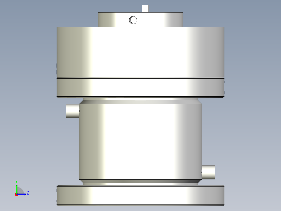 双端面机械密封左视图