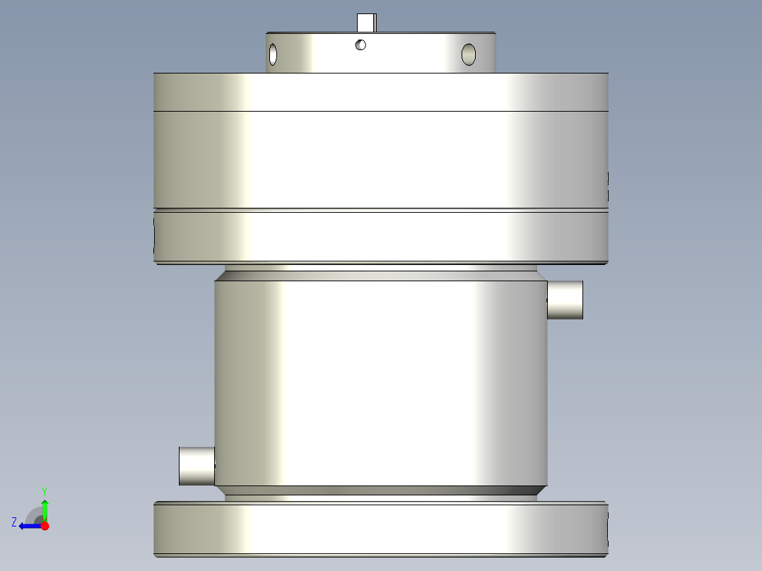 双端面机械密封右视图