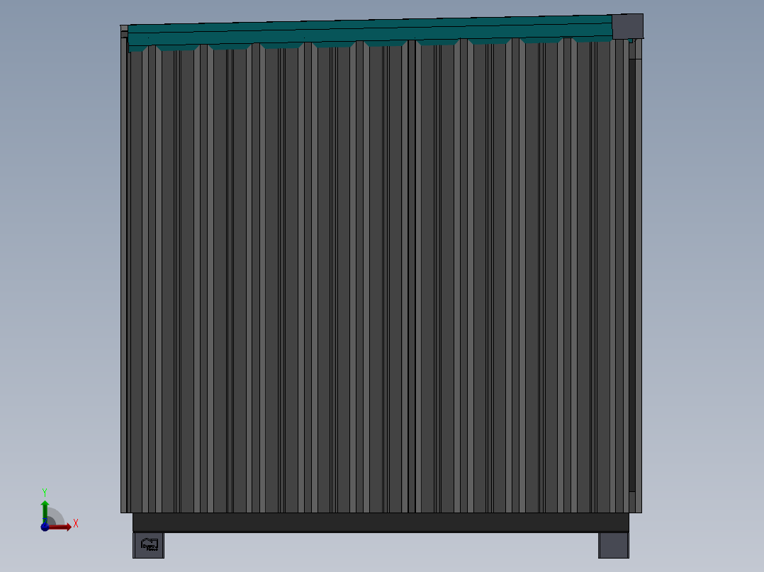 模数莫维尔 6x2.4m前视图